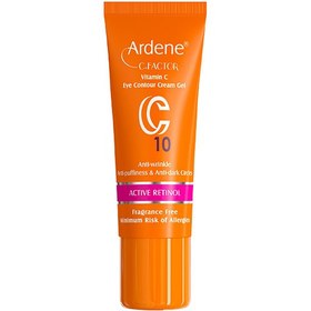 تصویر کرم ژل دورچشم C10 آردن سی فکتور Eye Contour Cream Gel C10 Ardene c-factor