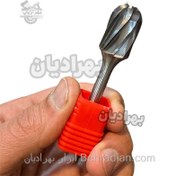 تصویر فرز الماسه شیار باز چوب ساب تخم مرغی 16 میل VOLEX فرز الماسه شیار باز چوب ساب تخم مرغی 16 میل VOLEX