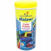 تصویر غذای ماهی سیچلاید مالزی مالاوی کالر Malaysia Malawi Color Pellets