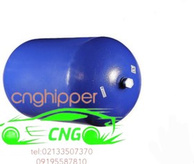 تصویر مخزن کپسول ۹۰ لیتری تپل سی ان جی CNG با استاندارد و ایزو ۱۱۴۳۹ 90 liter CNG tank