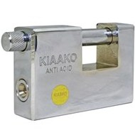 تصویر قفل کتابی کیاآکو مدل K100 سایز ۱۰۰ میلیمتر ضد اسید 