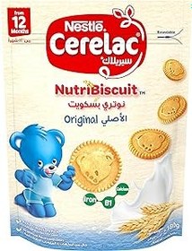 تصویر کیسه اصلی Nutribiscuit Nestle Cerelac، 180 گرمی (بسته 1 عددی) - ارسال 20 روز کاری Nestle Cerelac Nutribiscuit Original Bag , 180gm (Pack of 1)