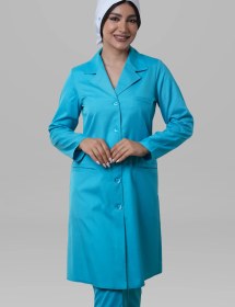 تصویر مانتو و شلوار یقه انگلیسی آیدین Coat and pants english collar aydin