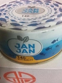 تصویر تن ماهی جان جان 140گرمی 