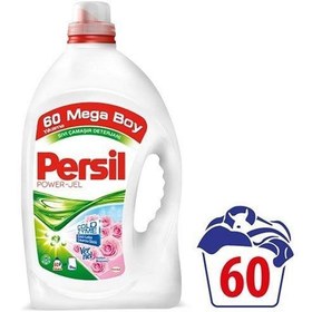 تصویر مایع لباسشویی پرسیل 60بار مصرف persil