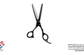 تصویر قیچی پیتاژ اکونومی مشکی E-3T بدون شیار رزونال سایز “6.0 Scissors economy black E-3T pittage without groove