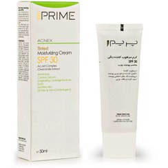 تصویر کرم مرطوب کننده ضد آفتاب فاقد چربی SPF30 آکنکس پریم 50 میل 