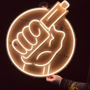 تصویر نئون طرح ویپ 