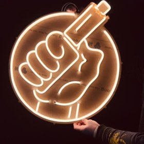 تصویر نئون طرح ویپ 