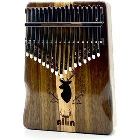 تصویر کالیمبا ۱۷ تیغه لاکچری مدل K17WOS حفره گوزن 