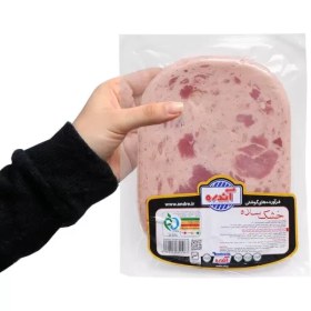 تصویر کالباس خشک ساده گوشت 60 درصد آندره وزن 300 گرم 