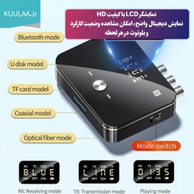 تصویر آداپتور فرستنده و گیرنده بلوتوث کولا مدل KL-M8 