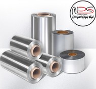 تصویر فویل آلومینیومی بهداشتی و خانگی - نالکو ساوه / 100 میکرون / 60 سانتی Sanitary and household aluminum foil