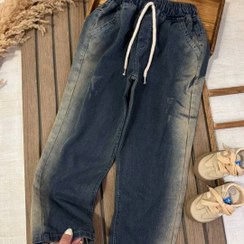 تصویر شلوار نارین جین بچه‌گانه سایز ۷۵ تا ۱۰۰ - تک رنگ / 100 