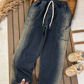 تصویر شلوار نارین جین بچه‌گانه سایز ۷۵ تا ۱۰۰ - تک رنگ / 100 