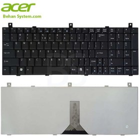 تصویر کیبورد لپ تاپ Acer Aspire 9502 ا به همراه لیبل کیبورد فارسی جدا گانه به همراه لیبل کیبورد فارسی جدا گانه