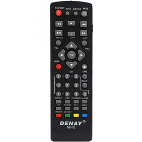 تصویر کنترل گیرنده دیجیتال دنای DENAY 3601E DENAY 3601E High Copy Digital Receiver Remote