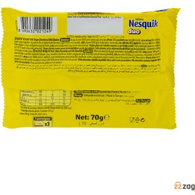 تصویر تابلت شکلات شیری و سفید نسکوییک (۷۰ گرم) nesquik nestle nesquik nestle