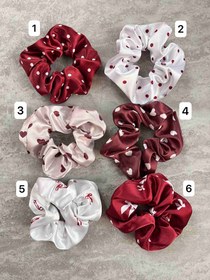 تصویر کش اسکرانچی ساتن چاپی (۱) - ۵ 