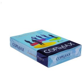 تصویر کاغذ A4 آبی بسته 500 عددی کپی مکس ایرانی (گرماژ 70)(ورق آچار - برگه آچار)(عمده) 