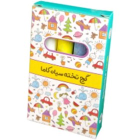 تصویر کاما گچ تحریر رنگی 12 عددی 