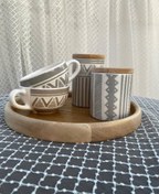 تصویر ست بانکه و ماگ سرامیکی (کدC317) 