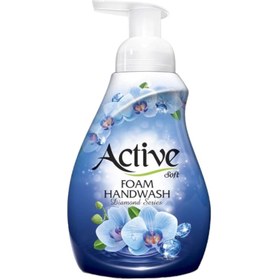 تصویر فوم دستشویی دیاموند آبی فوم دستشویی دیاموند آبی