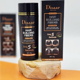 تصویر پودر پر پشت کننده مو تاپیک مارک دیسار Topic disar - بصورت 1 عددی Disar Brand Topic hair filling powder Topic disar