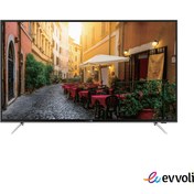 تصویر تلویزیون LED هوشمند 58 اینچ ایوولی مدل 58EV200US Evvoli 58inch 4k LED Smart TV 58EV200US