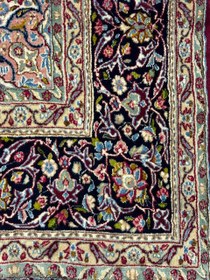 تصویر فرش دستباف 12متری تمام پشم آنتیک کرمان تمام پشم رنگ طبیعی کد0300017 Handmade 12m full wool antique carpet,Kermanian desgin,Organic color,code0300017