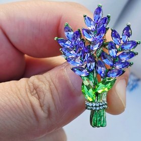 تصویر گلسینه سنبل بنفش 