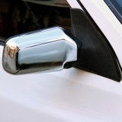 تصویر فلاپ آینه بغل خودرو طرح کروم مناسب برای پراید بسته 2 عددی 