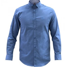 تصویر پیراهن جین آبی روشن مردانه پایتی جامه کد 20 