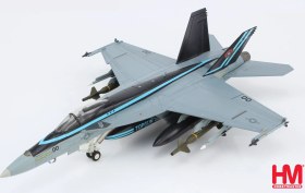 تصویر ماکت جنگنده اف 18 سوپر هورنت نیروی دریایی امریکا تاپ گان | Hobby Master 1:72 F/A-18E Super Hornet USNAVY Top Gun 