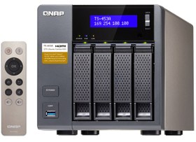 تصویر ذخيره ساز تحت شبکه کيونپ مدل TS-453A-8G ا tached QNAP TS-453A-8G 4-Bay Professional Grade Network Attached Storage tached QNAP TS-453A-8G 4-Bay Professional Grade Network Attached Storage
