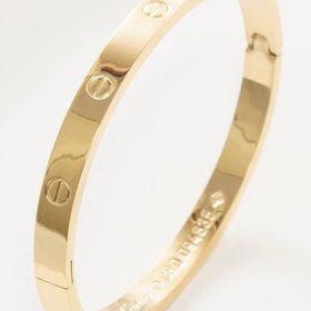 تصویر دستبند النگویی کارتیر بیضی Cartier-oval-bangle-bracelet