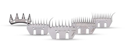 تصویر تیغه و شانه بیوان اصلی ۹ دندانه Beiyuan