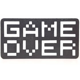 تصویر چراغ فانتزی طرح Game Over 