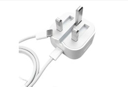 تصویر شارژر اپل توان 20 وات سه پین همراه کابل تایپ سی به تایپ سی Charger Apple 20W Three Pin with Cable Type C To Type C