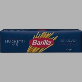 تصویر ماکارونی اسپاگتی مدل n.5 باریلا Barilla حجم 500 گرمی(تاریخ انقضا:2027/3) 