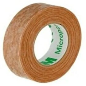 تصویر چسب میکروپور رنگ پوست تری ام 3M Skin Color Micropore Surgical Tape