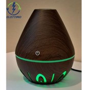 تصویر بخور سرد طرح چوب مدل خمره ای 