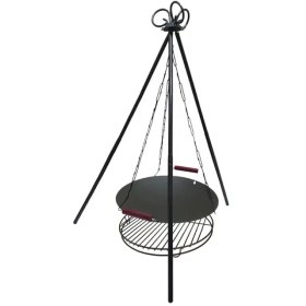 تصویر ساج و سه پایه کمپینگ پک کامل 