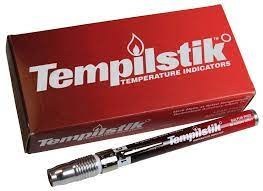 تصویر گچ حرارتی جوشکاری Tempilstik آمریکا Tempilstik temperature indicator