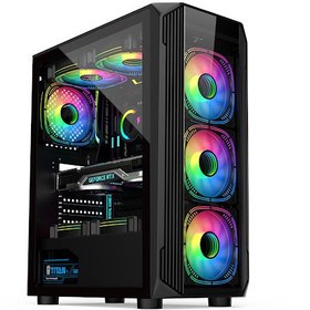 تصویر سیستم گیمینگ Core i3 13100F گرافیک RTX 2060 SUPER 