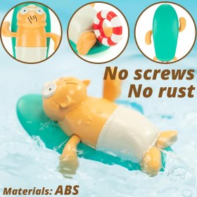 تصویر اسباب بازی حمام سگ آبی موج سوار 