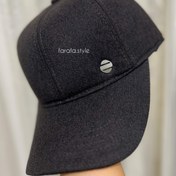 تصویر کلاه کپ گوش‌دار پاییزه اسپرت - قهوه ای 