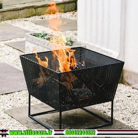 تصویر آتشدان فلزی کد 189 