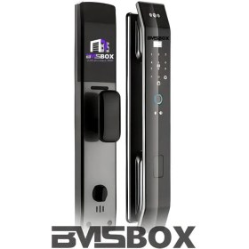 تصویر دستگیره هوشمند اثر انگشتی BMSBOX مدل SLA311 