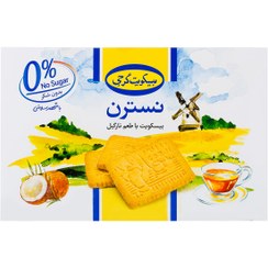 تصویر بیسکویت گرجی نسترن با طعم نارگیل 